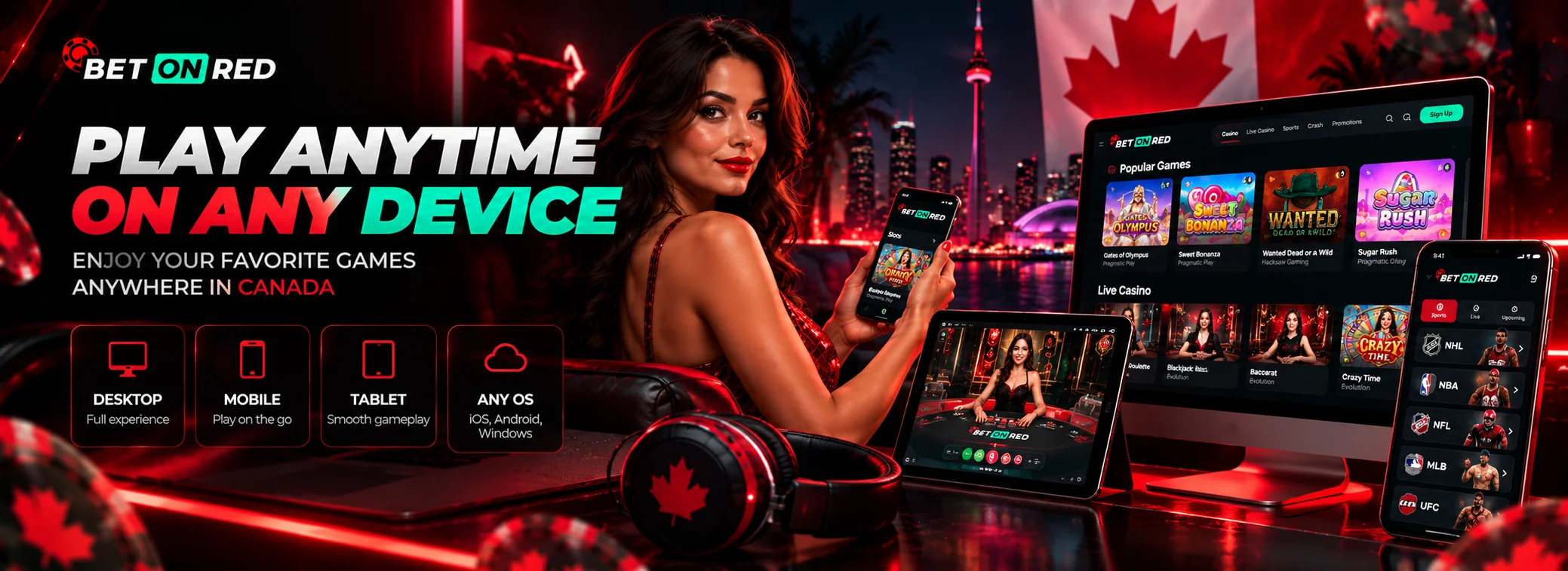 BetOnRed Payment Methods for Canadian Players